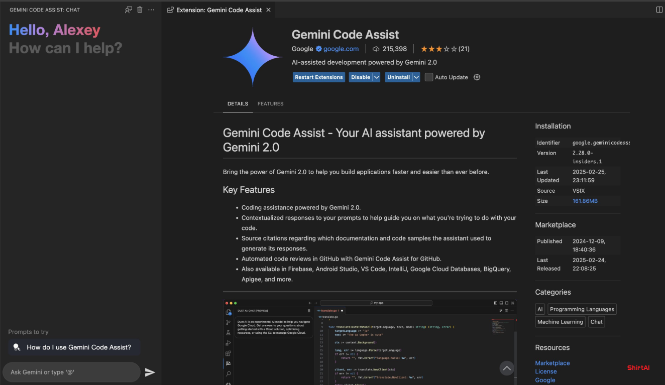 谷歌再次发挥钞能力! 免费推出编程插件 Gemini Code Assist