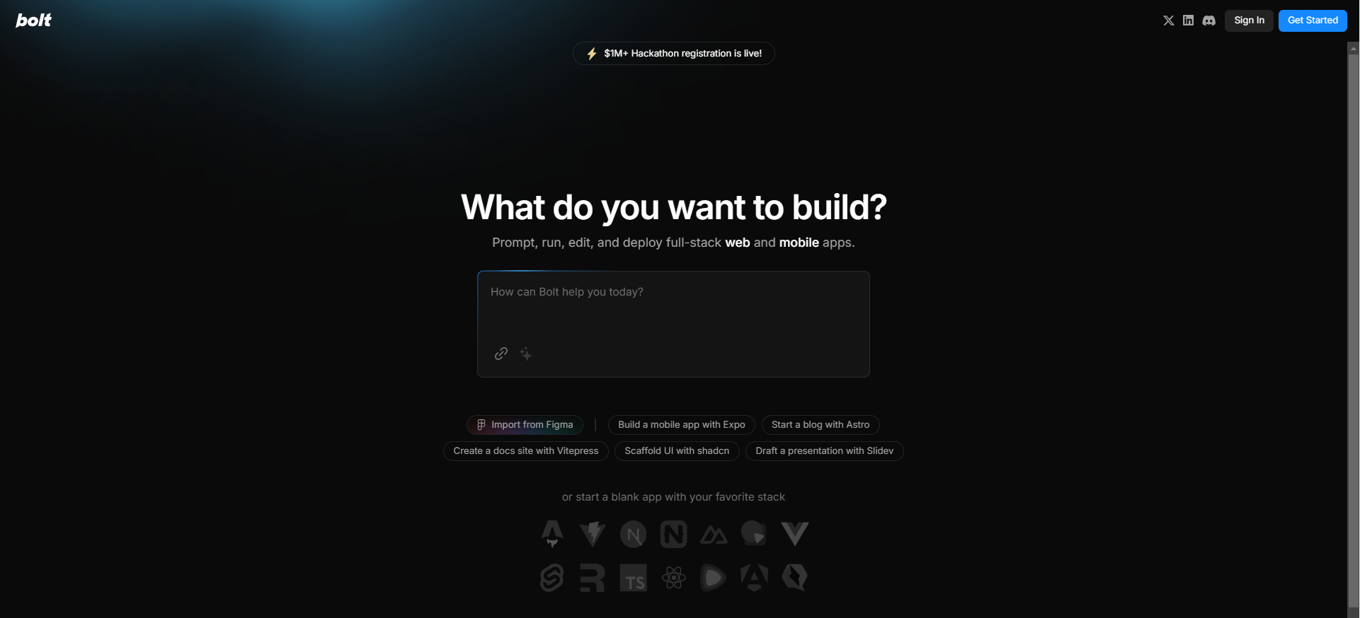 Bolt.new：通过简单描述创建专业网站的教程指南